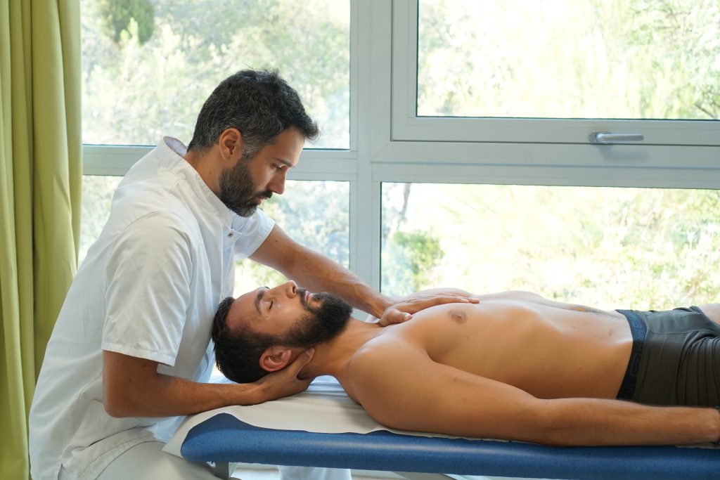 Image de manipulation ostéopathique